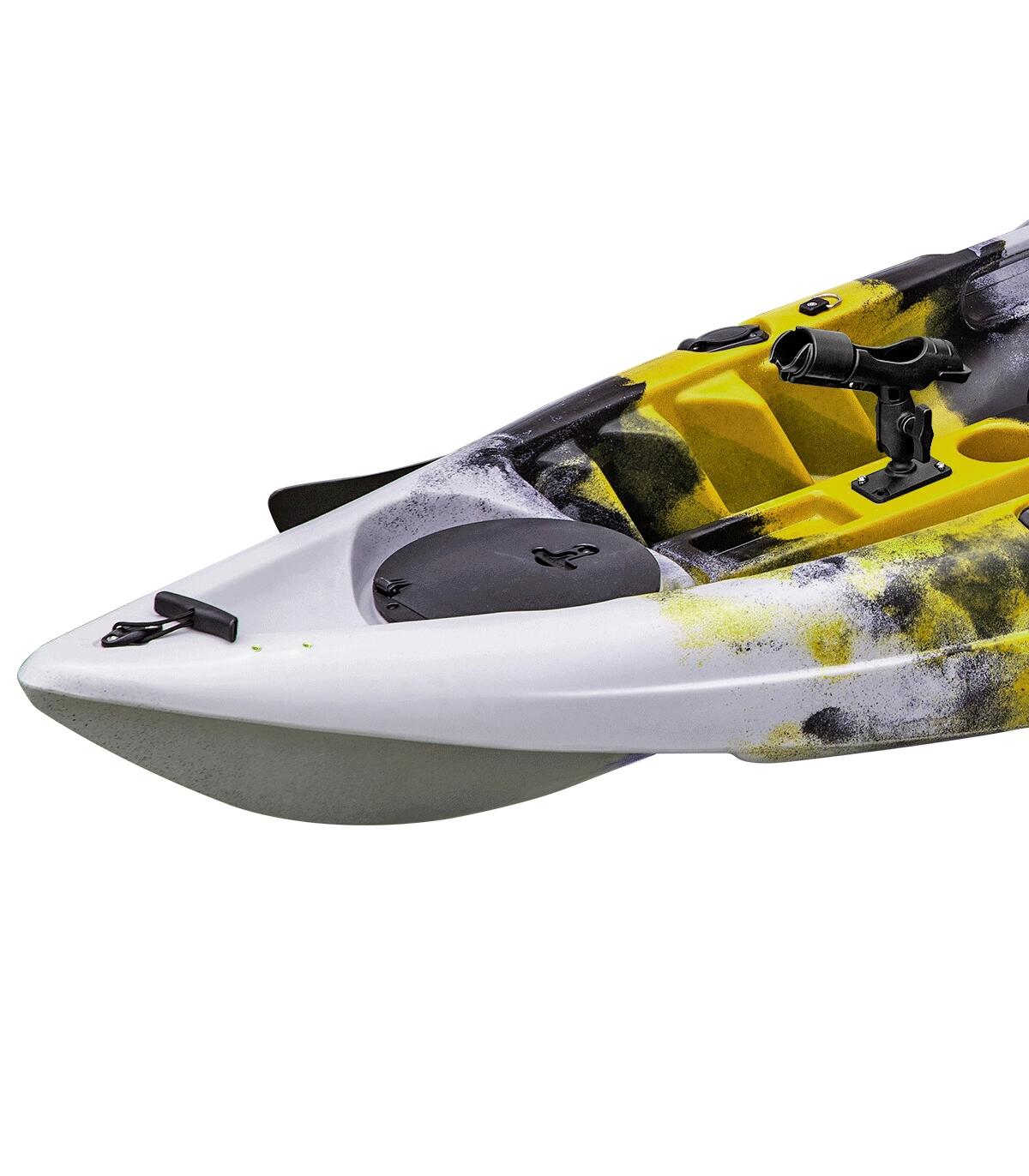 Angelkajak Conger P Lite 280x82 cm Gelb Weiß - Sit-on-Top Einer, 19,5 kg 4/4