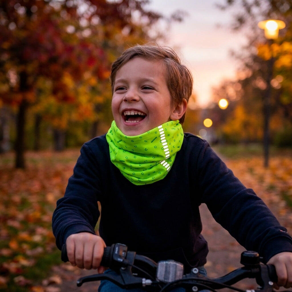 Wowow tour de cou Nutty Neckwarmer pour enfants taille unique vert 2/2
