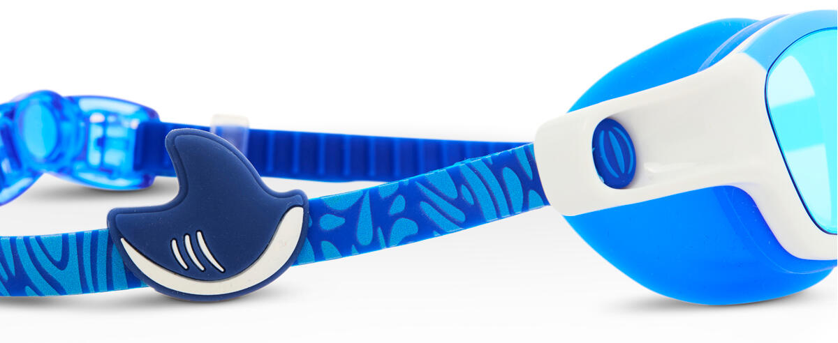 LUNETTES DE NATATION SHORT FIN 3+ Protection UV à 100 % 4/4