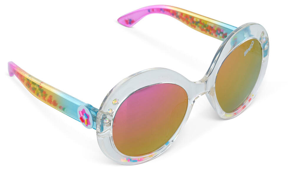 ZONNEBRIL GLASS BEACH  3+ 100% UV bescherming in doorzichtige bewaardoos 5/6
