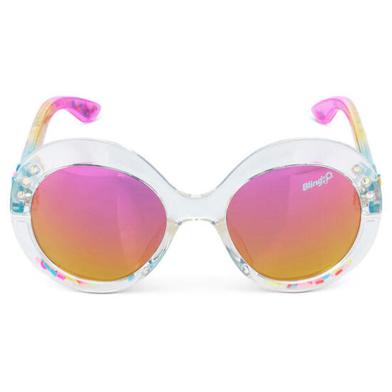 ZONNEBRIL GLASS BEACH 3+ 100% UV bescherming in doorzichtige bewaardoos