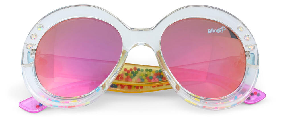 ZONNEBRIL GLASS BEACH  3+ 100% UV bescherming in doorzichtige bewaardoos 6/6