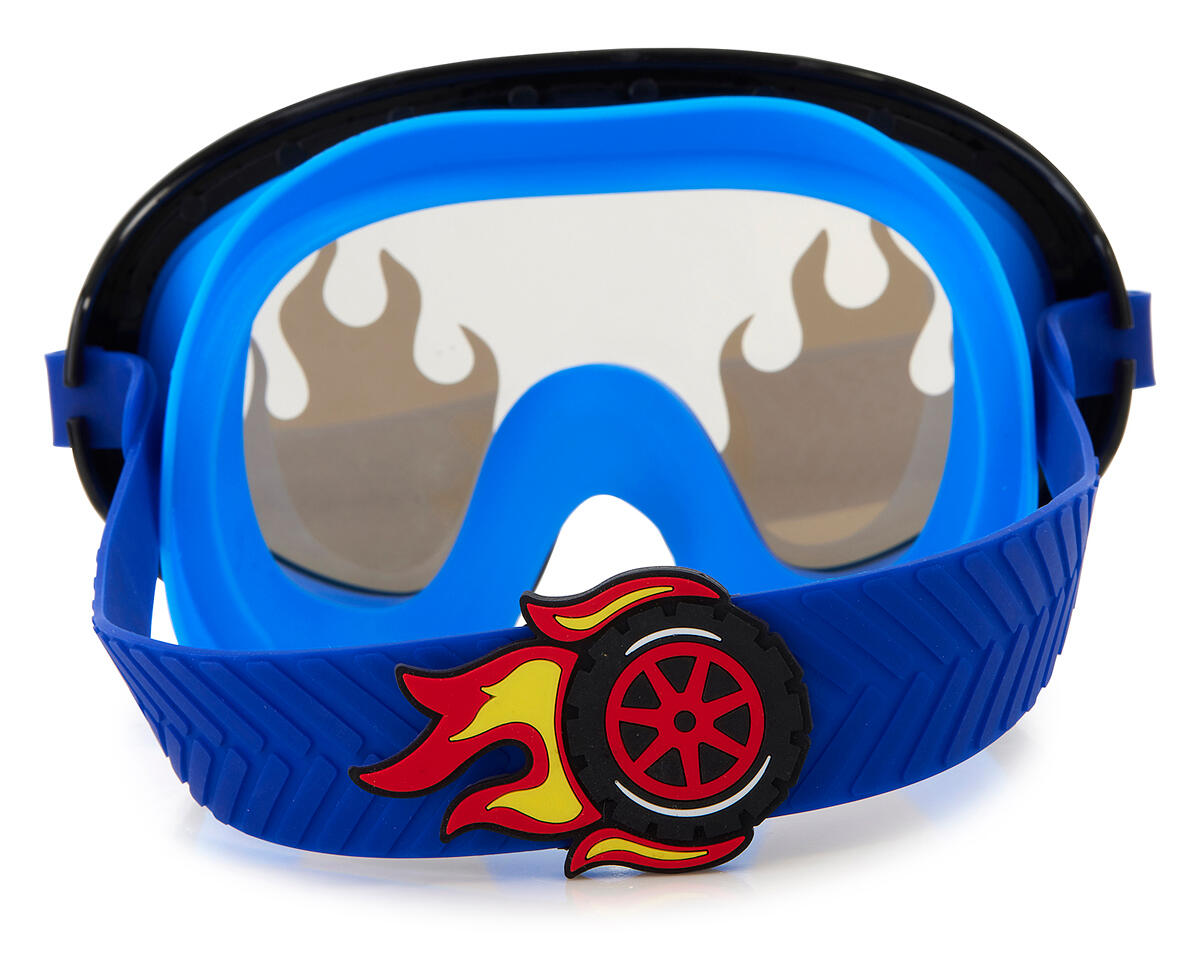 MASQUE DE NATATION FINISH LINE 6+ Bleu Protection UV à 100 % 3/3