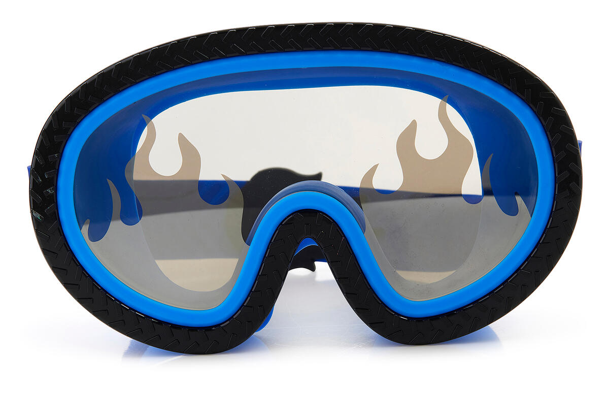 MASQUE DE NATATION FINISH LINE 6+ Bleu Protection UV à 100 % 2/3