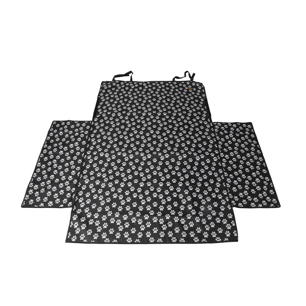 PaWz Waterproof Pet Car Seat Cover - Black