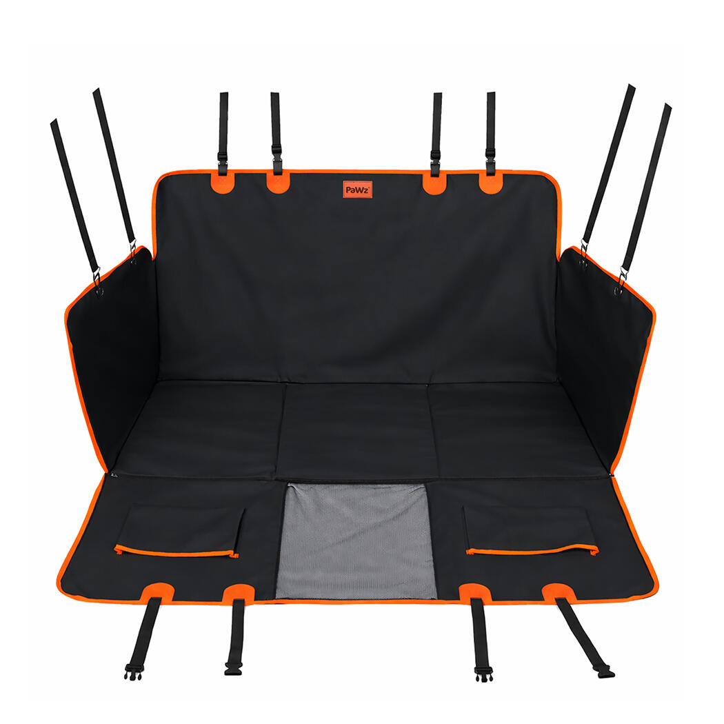 Pawz 4-in-1 Pet Car Seat Cover - Black