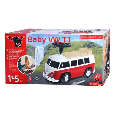 Klassieke volkswagen t1 loopauto voor kinderen