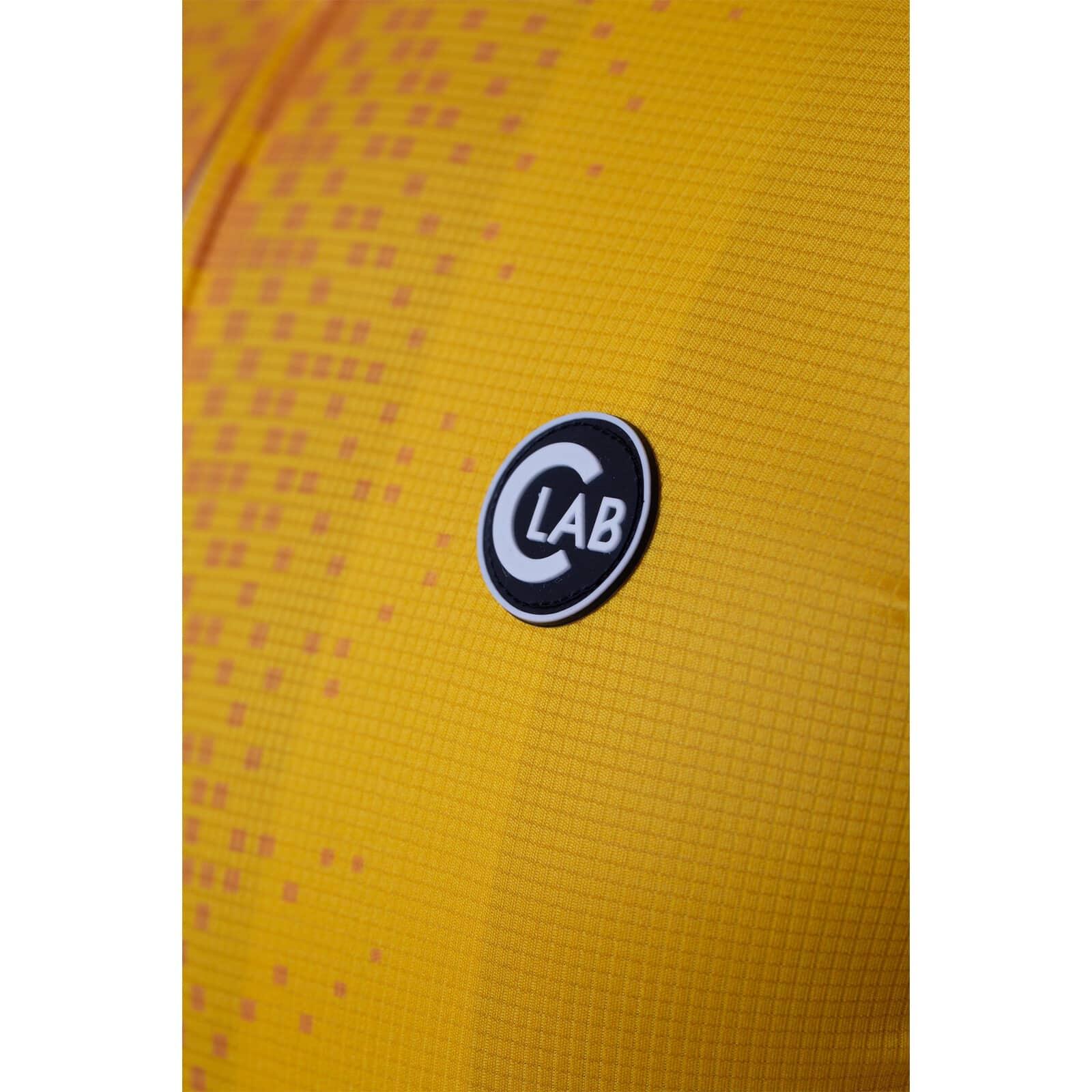 Maillot de Cyclisme Manches Courtes UNICA Jaune 5/7