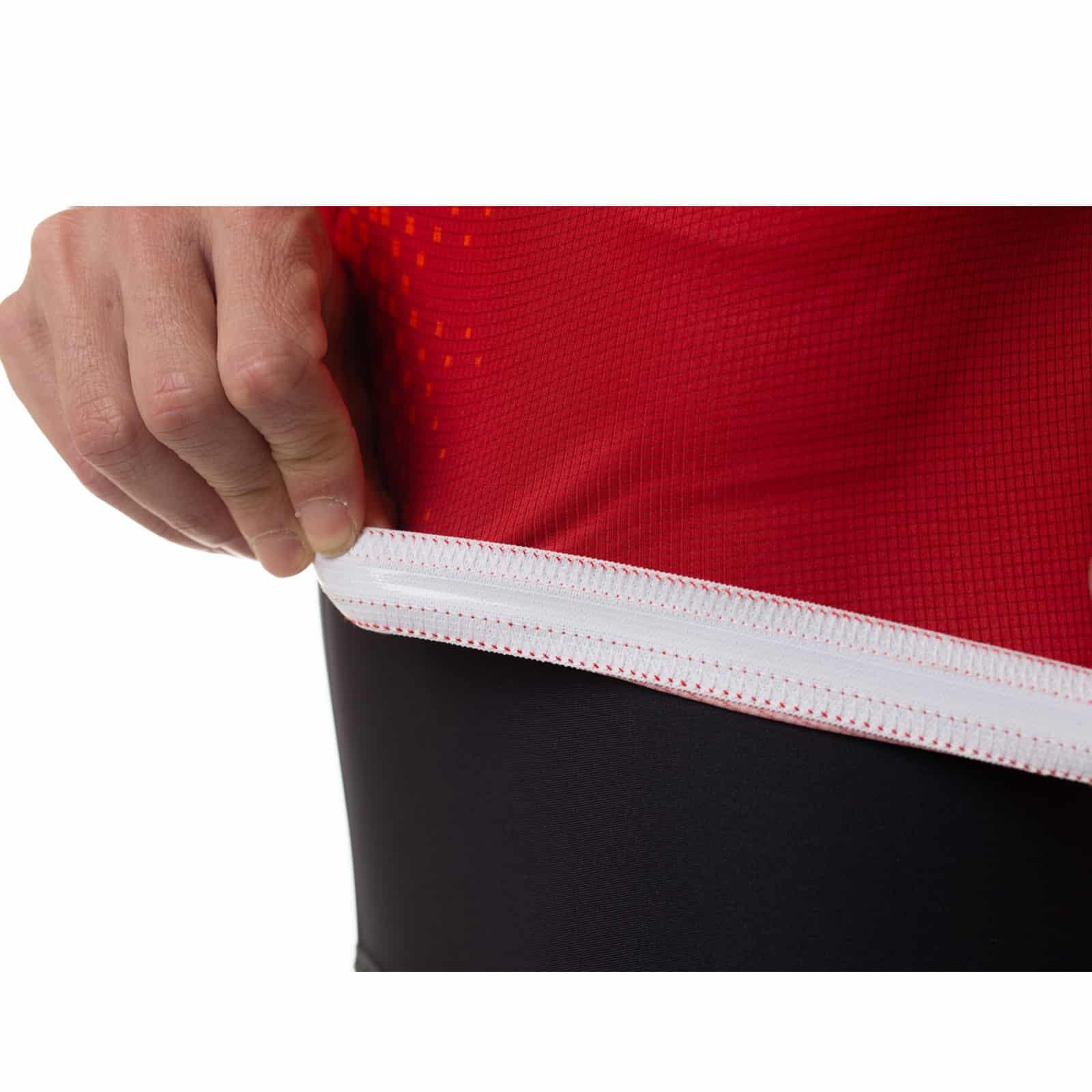 Maglia da ciclismo uomo Unica rosso 7/7