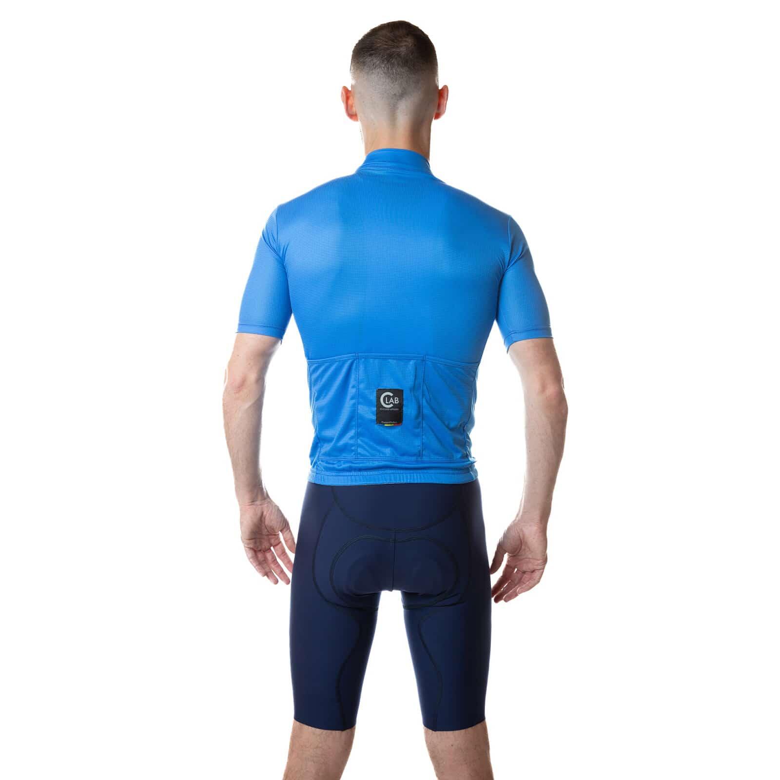 Maillot de Cyclisme Manches Courtes UNICA Bleu Ciel 4/7