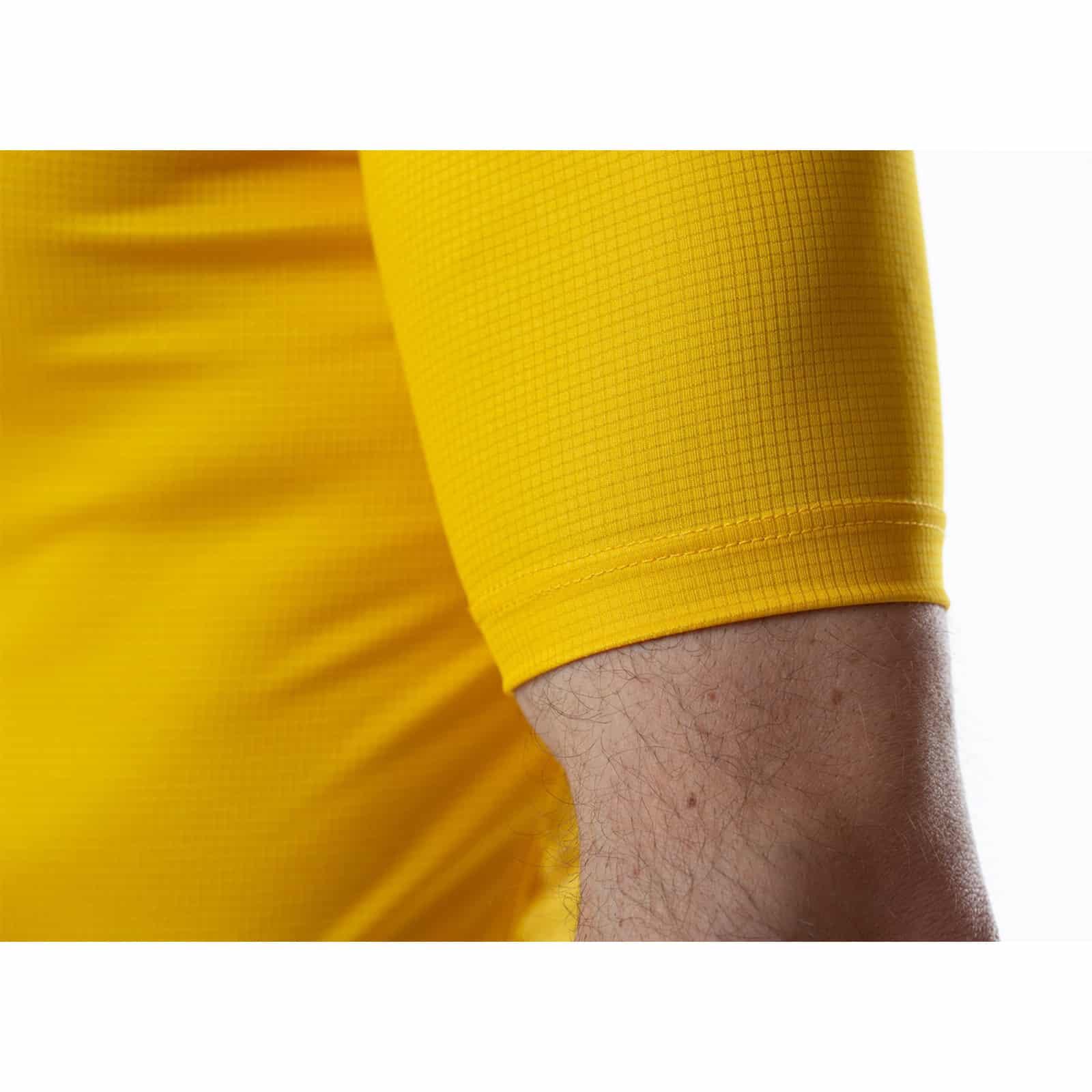 Maillot de Cyclisme Manches Courtes UNICA Jaune 6/7