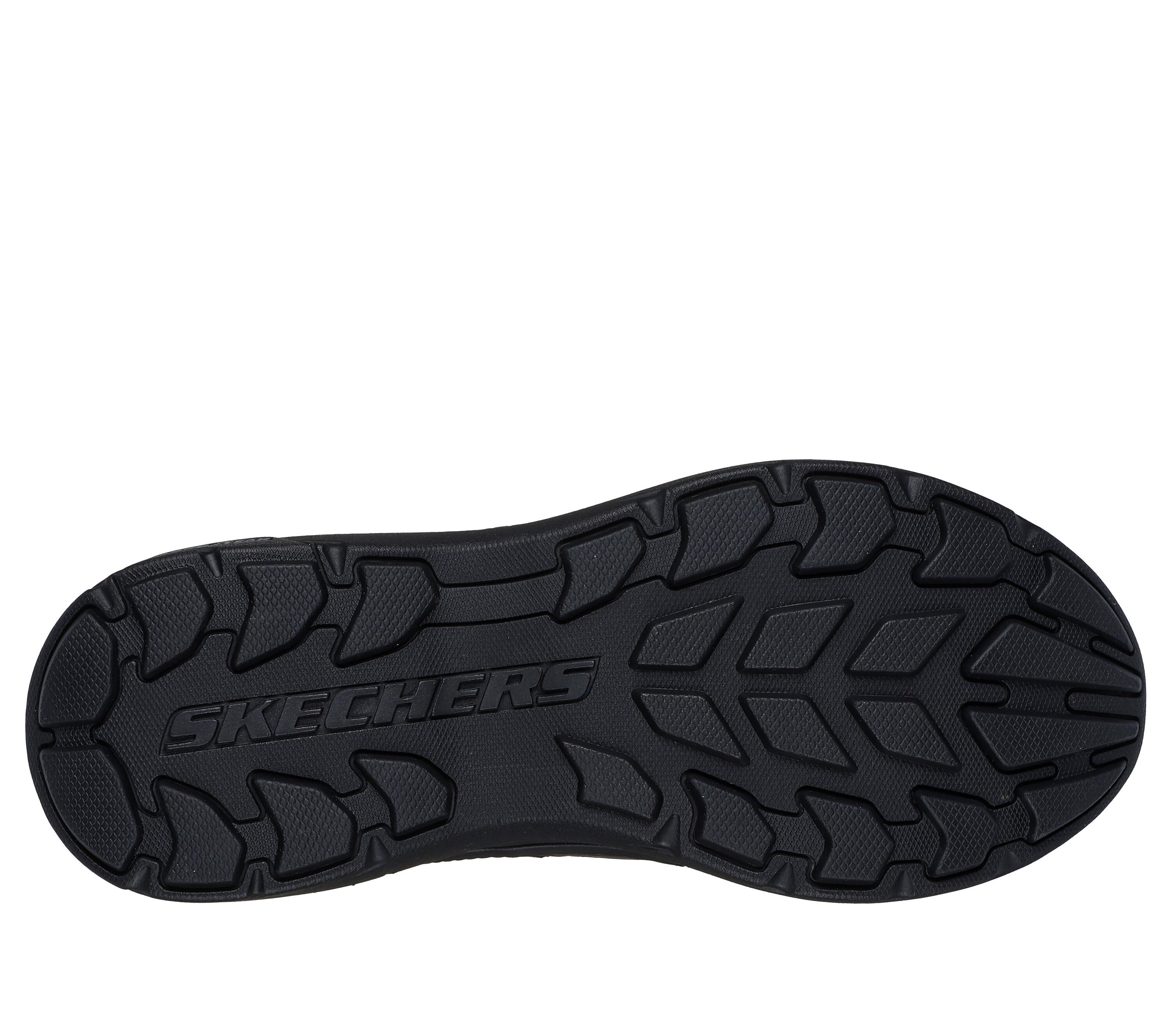 Zapatillas Mocasín Skechers Hombre Pollard - Osgood Negras 6/7