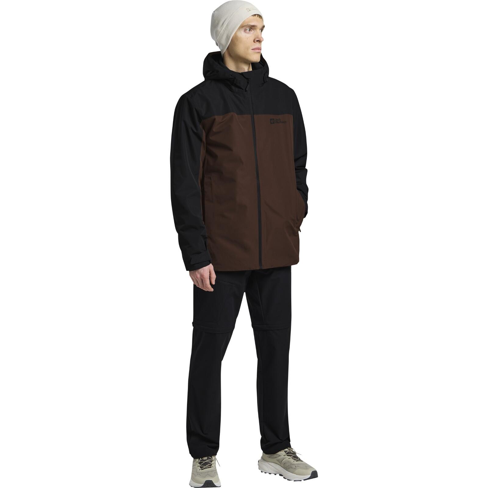 Veste 3 en 1 pour homme Jack Wolfskin Taubenberg 3In1 6/7