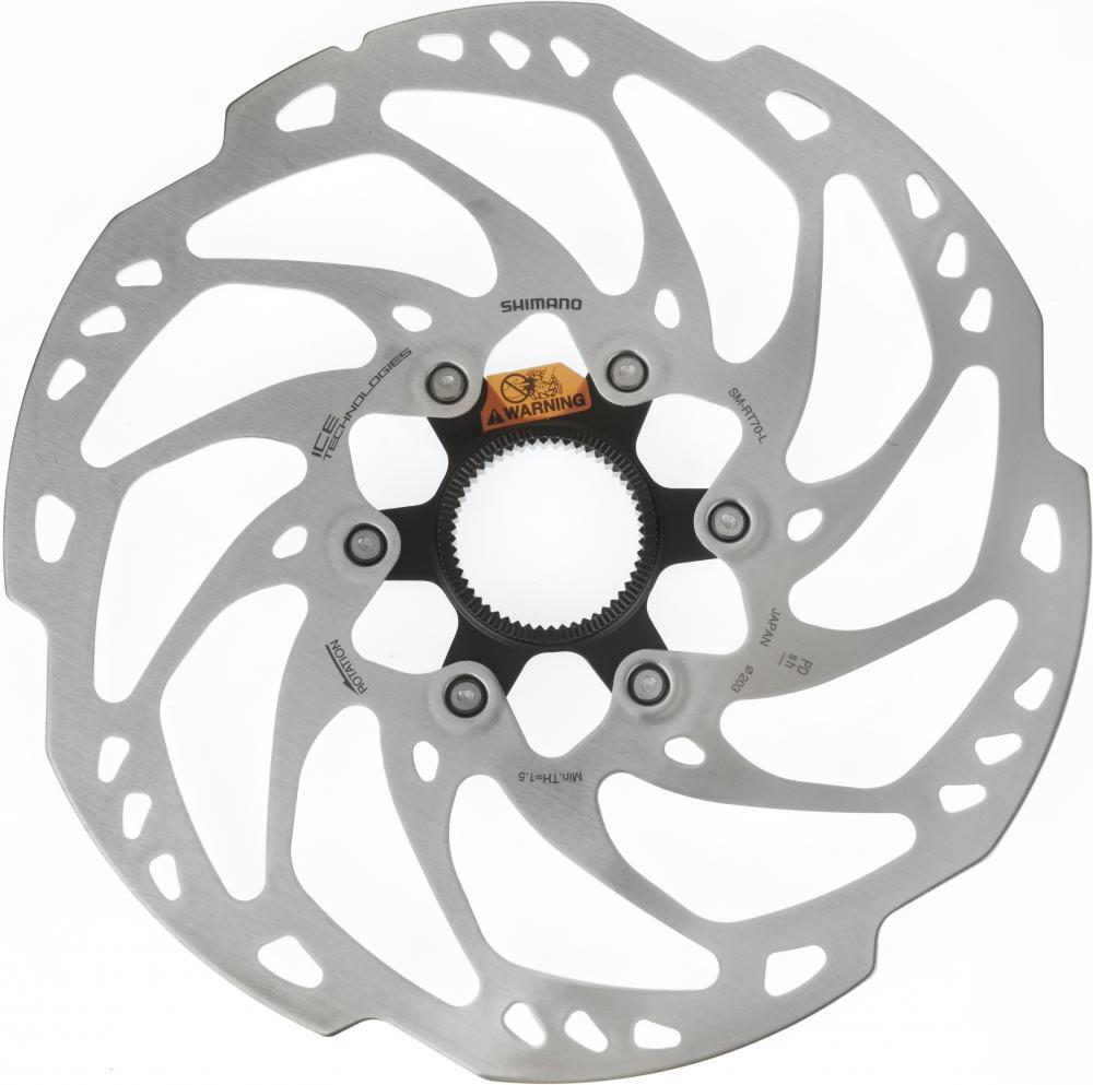 Shimano Disque de frein SLX SM-RT70L Ø203 mm Center Lock 2/2