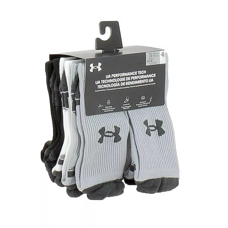 Meias Under Armour UA CHAUSSETTES CREW PACK6 7/7