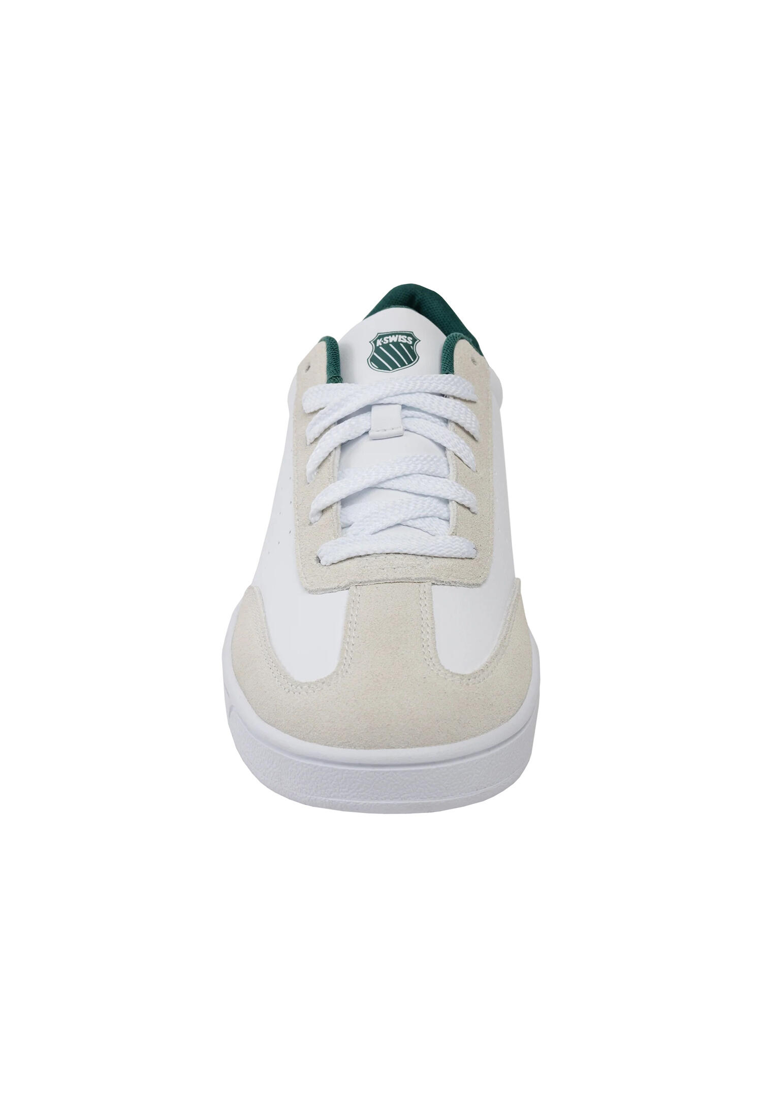 K-Swiss COURT BALBOA SDE Herren Sneaker Freizeitschuh 04735-168-M Weiß/Grün 3/6