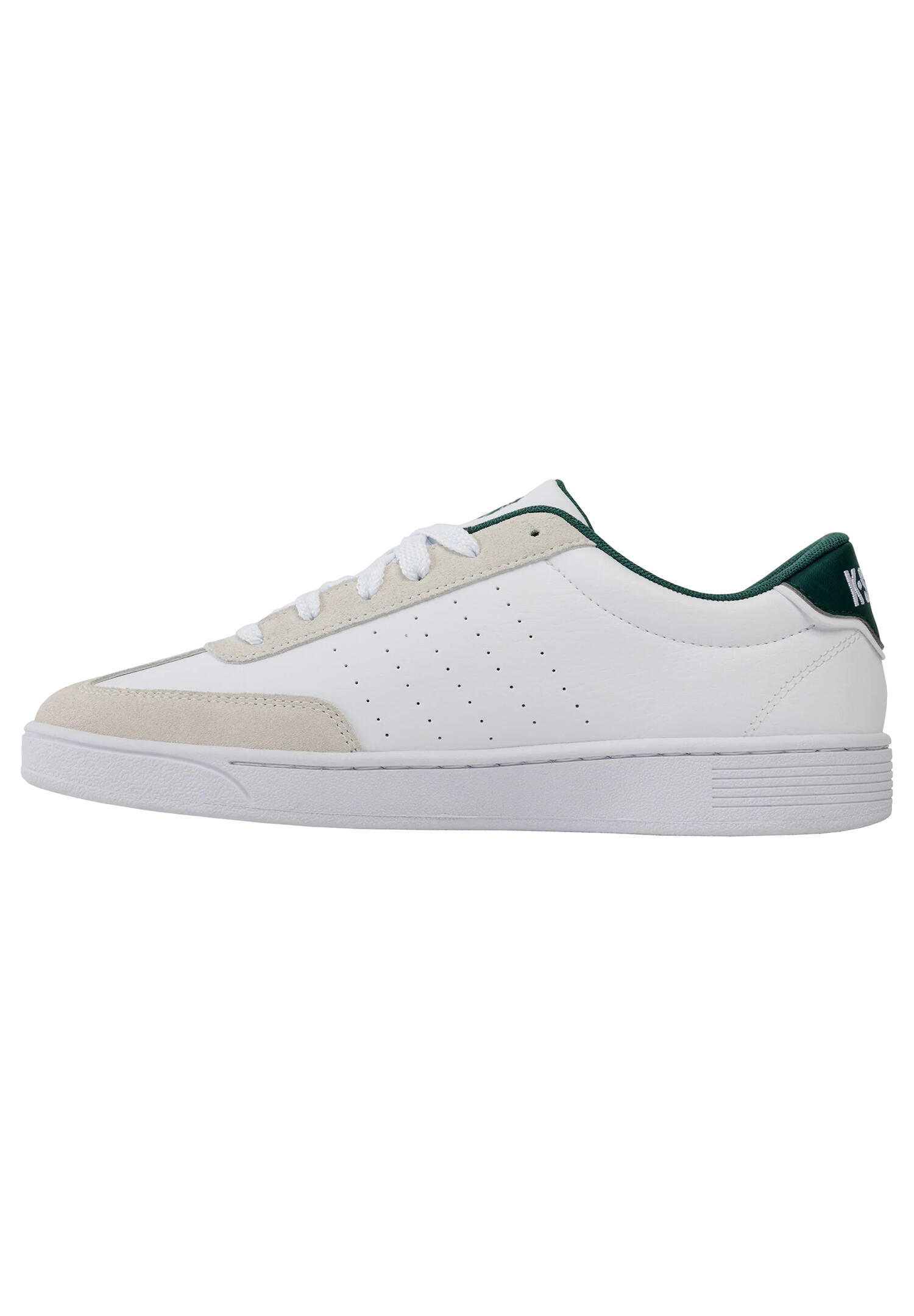 K-Swiss COURT BALBOA SDE Herren Sneaker Freizeitschuh 04735-168-M Weiß/Grün 2/6