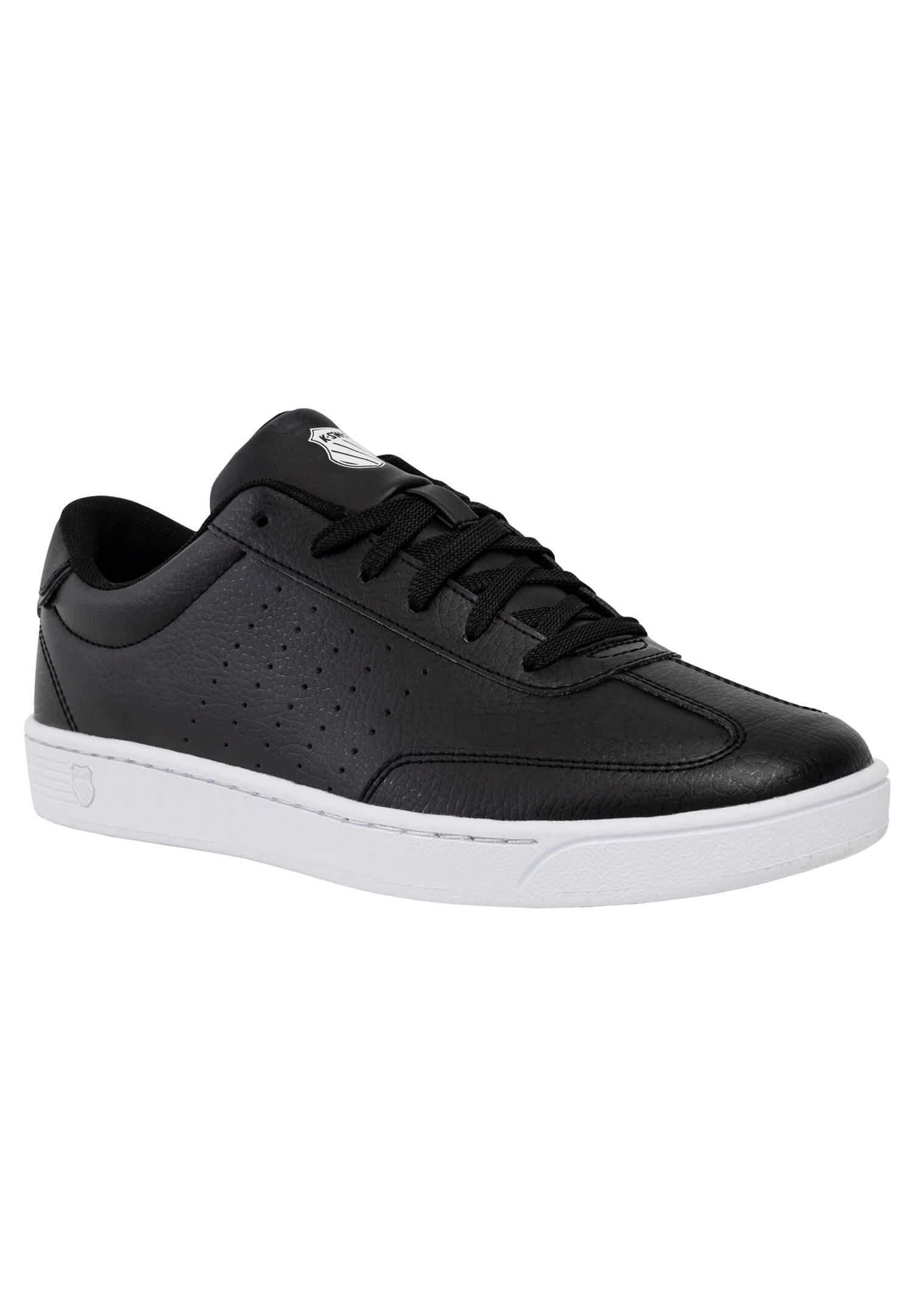 Sneakersy męskie K-swiss COURT BALBOA SYN na co dzień czarne (04736-067-M)
