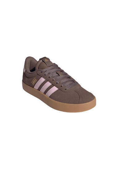Adidas VL COURT 3.0 Damen Sneaker Schuhe IH6516 Earth Strata / Clear Pink