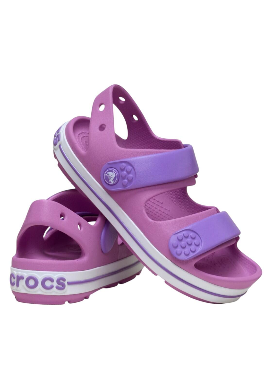 Sandálias Crocs Crocband Cruiser Sandal K Criança 6/6