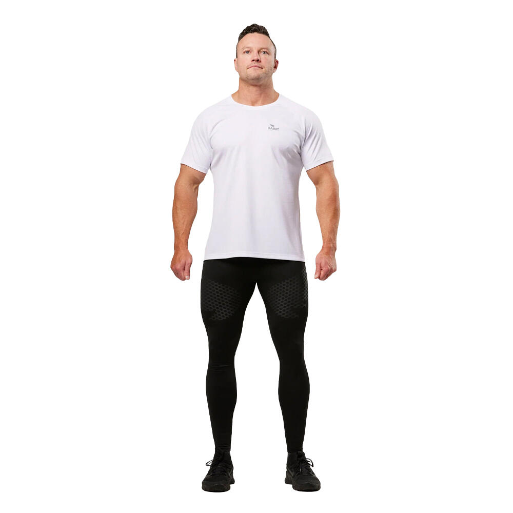 SA1NT Mens Shot Sleeve Training T-Shirt Quick Dry Abrasion Resistant
