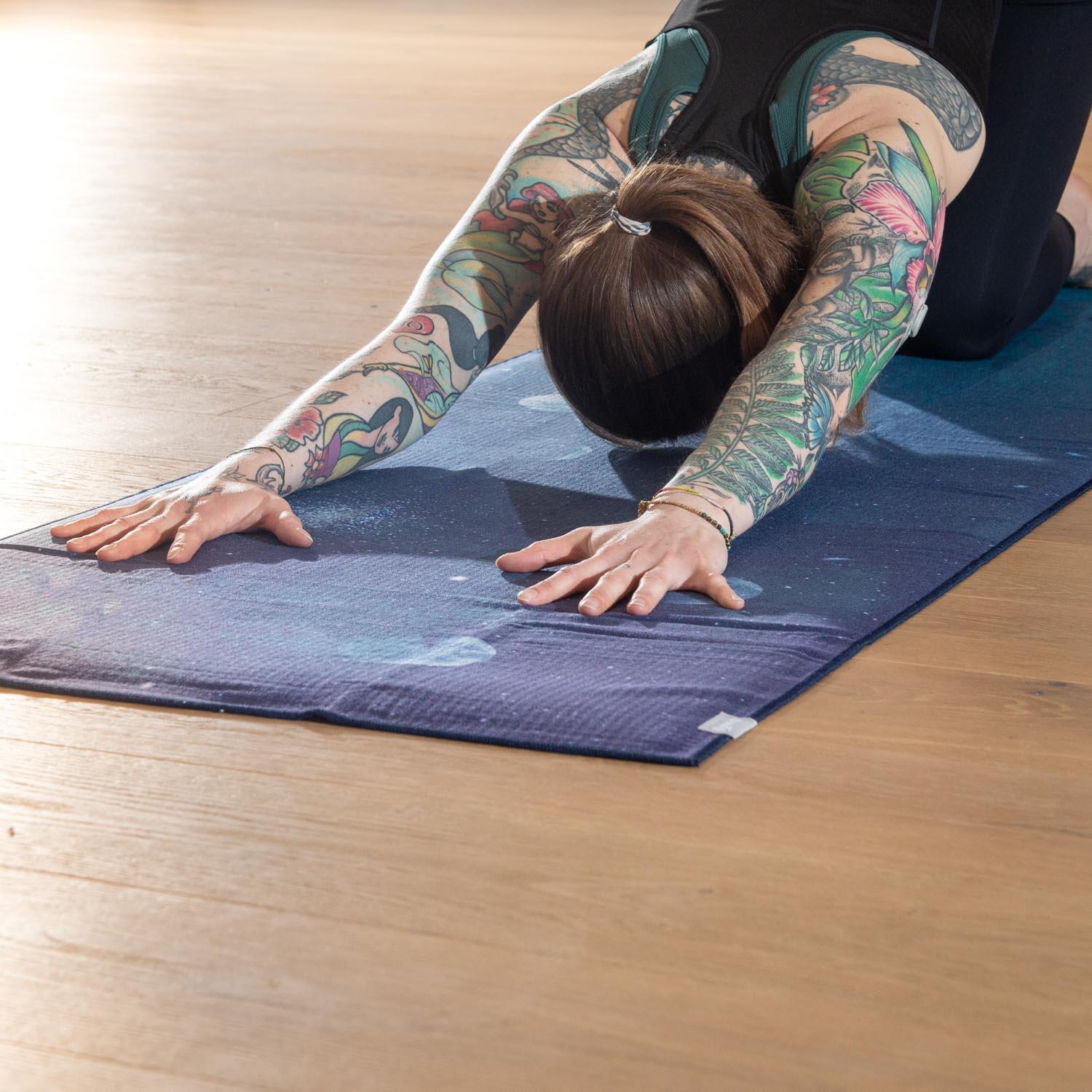 Asciugamano da yoga GRIP Dusty Moon 183 x 61 cm 6/6