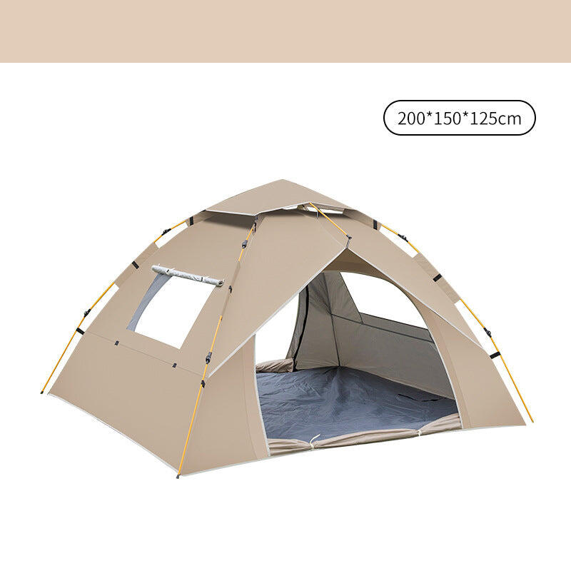 2 Person Lightweight Camping Tent- Khaki
