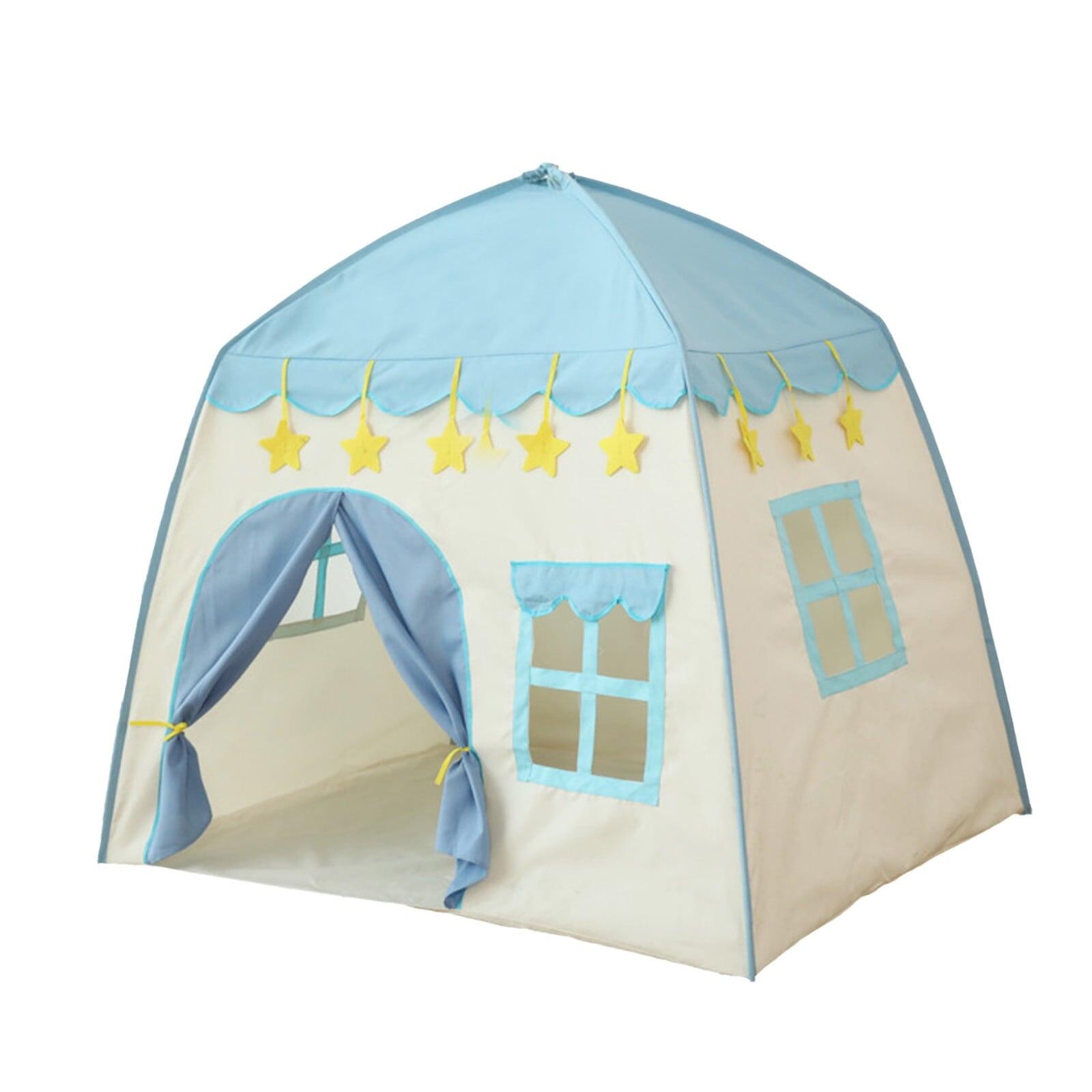 Castle Tent Playhouse for Children Indoor and Outdoor - Blue