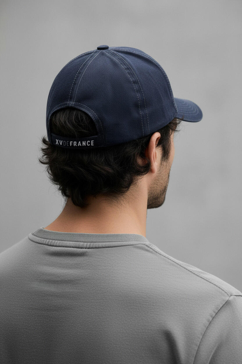 Casquette homme bleu 2/5