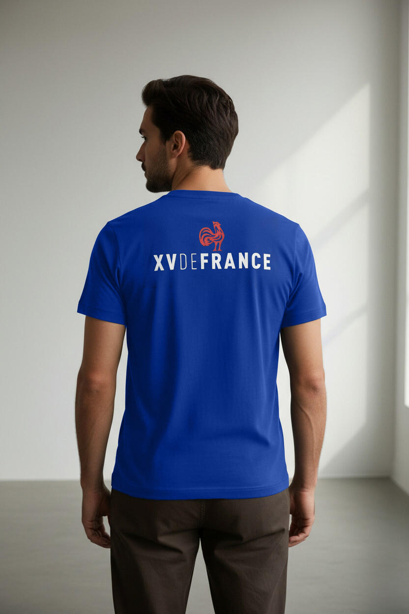 T-shirt homme bleu 2/5