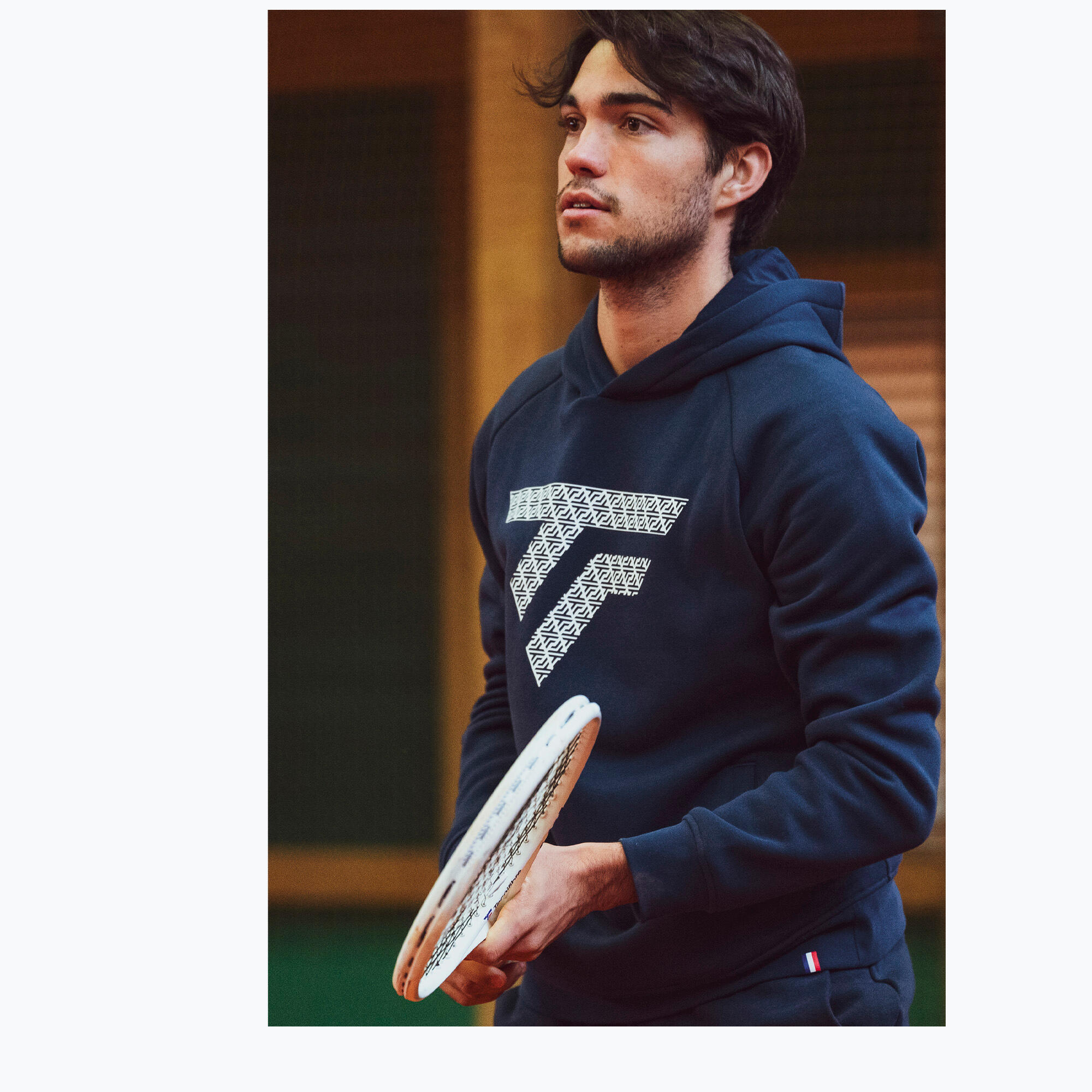 Pólókapucnis pulóver Tecnifibre Pro 7/7