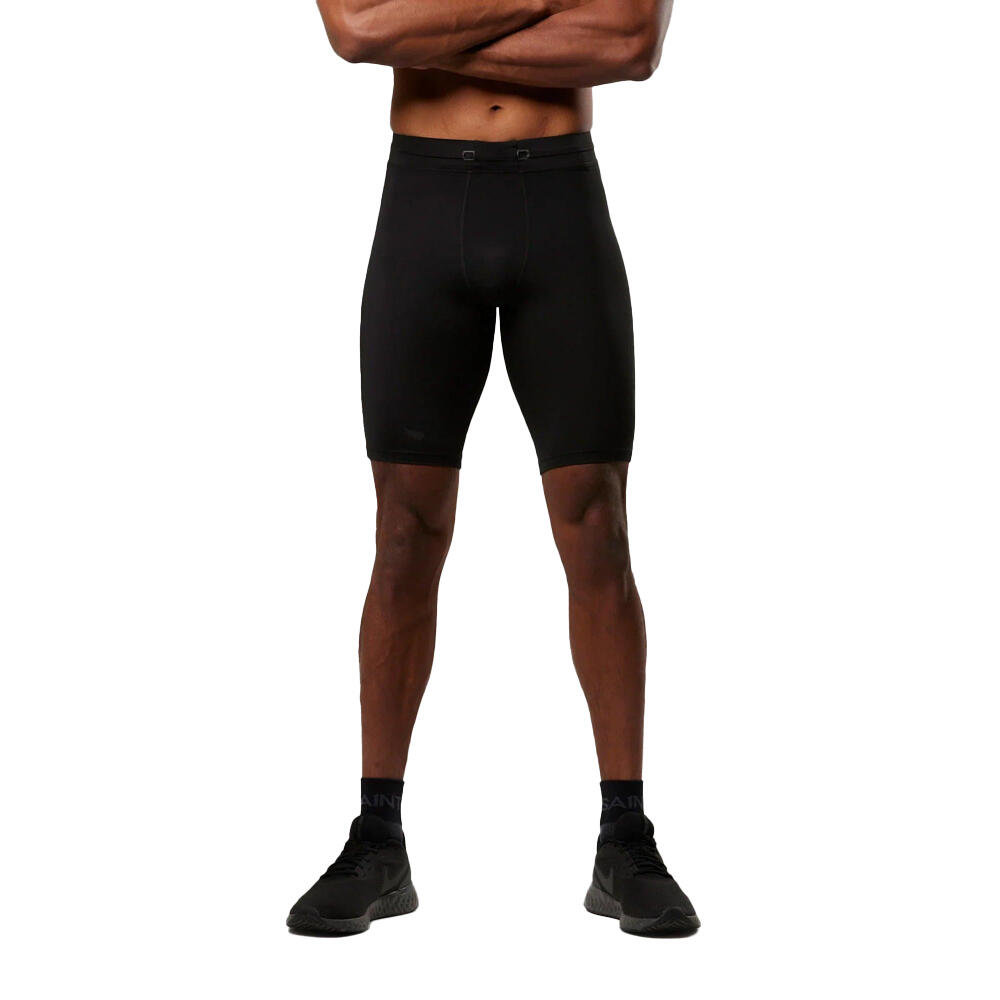 SA1NT Mens Compression Run Shorts Activewear Muscle Support