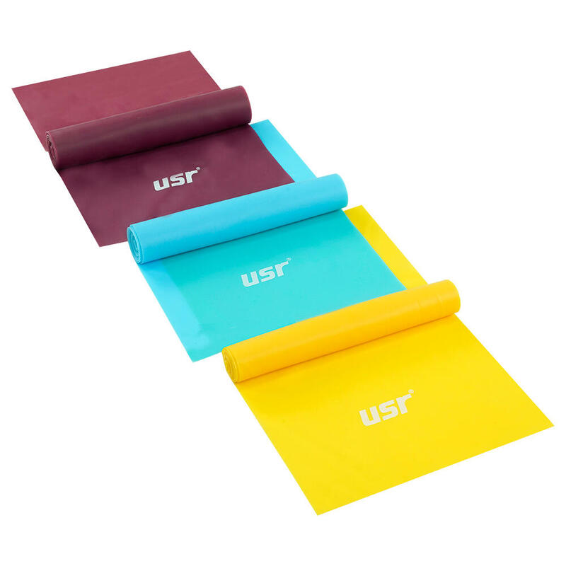 USR PBS35 3 lü Pilates Bant Seti