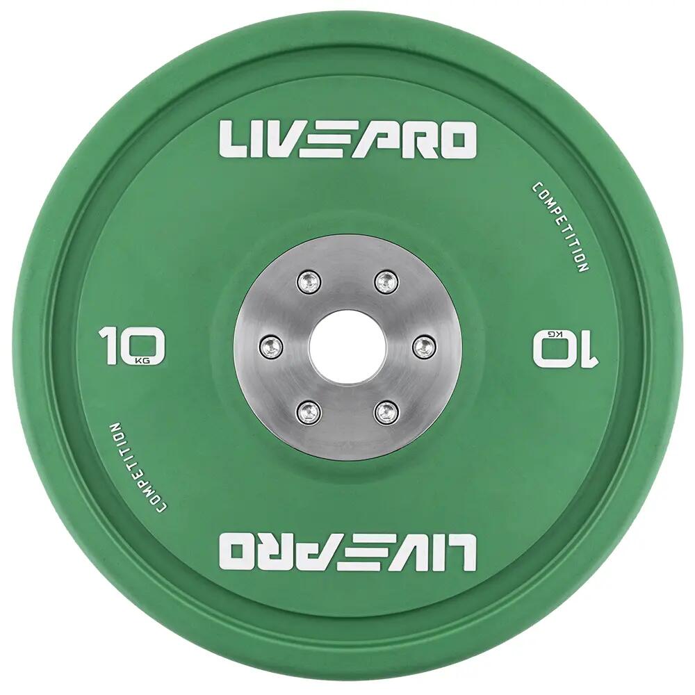 Livepro LP8335 10 Kg Renkli Yarışma Bumper Plaka 1/7