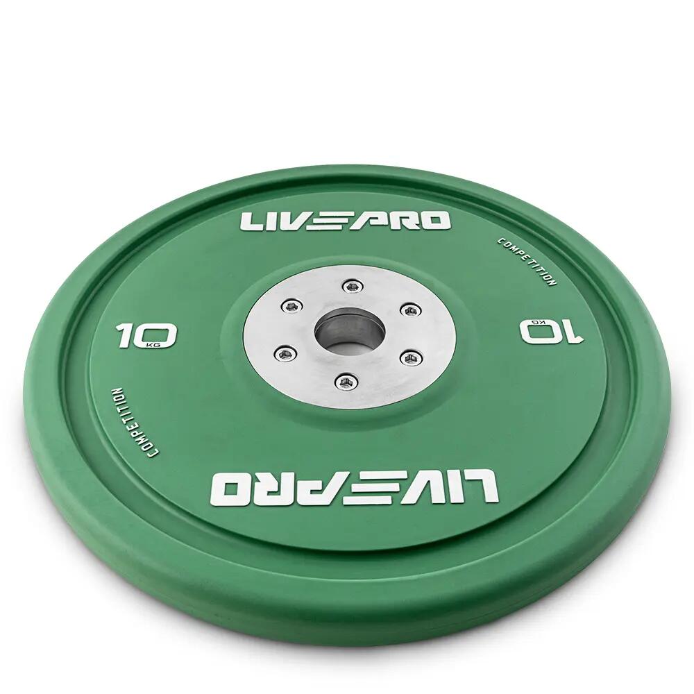 Livepro LP8335 10 Kg Renkli Yarışma Bumper Plaka 2/7