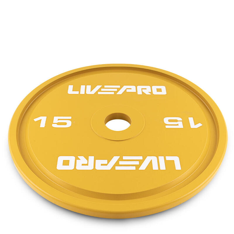 Livepro LP8334 15 Kg Powerlifting Yarışma Plaka