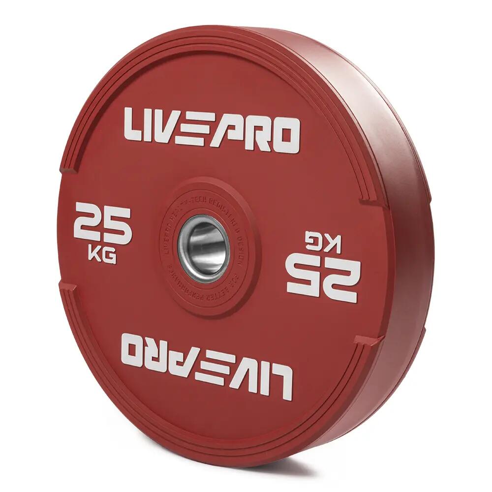 Livepro LP8332-25 25 Kg Renkli Kauçuk Bumper Plaka 3/5
