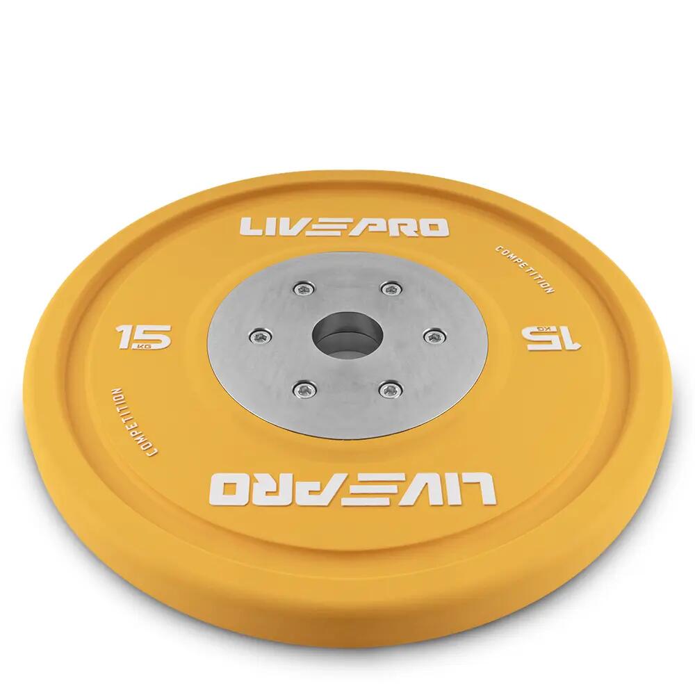 Livepro LP8335 15 Kg Renkli Yarışma Bumper Plaka 2/7