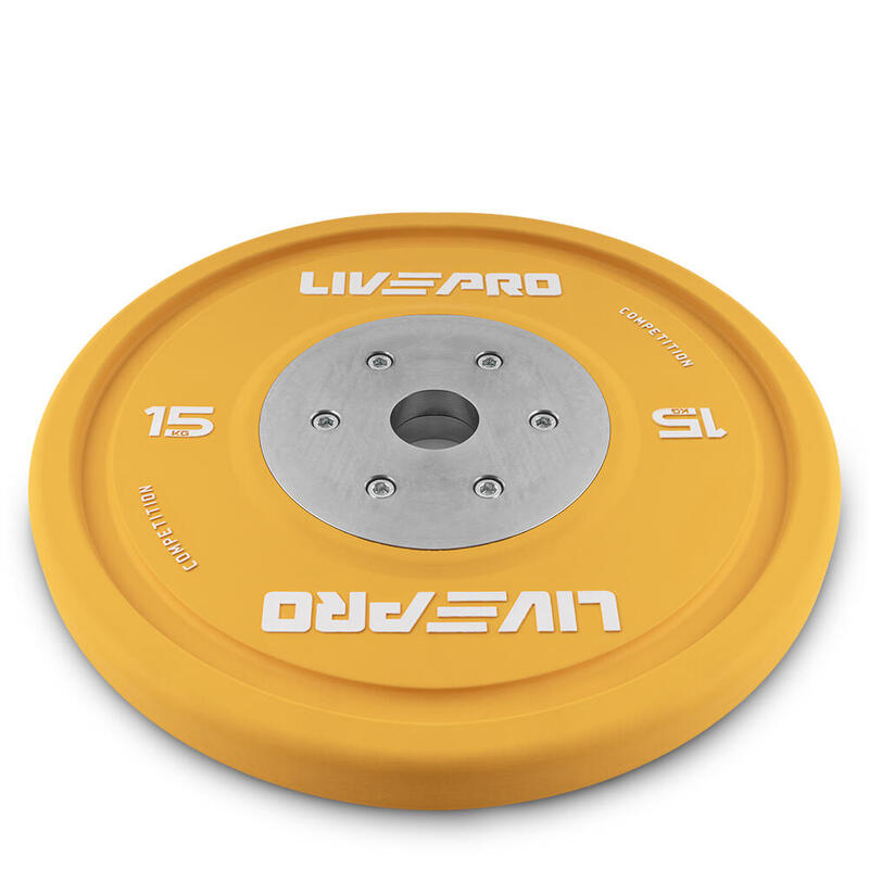 Livepro LP8335 15 Kg Renkli Yarışma Bumper Plaka
