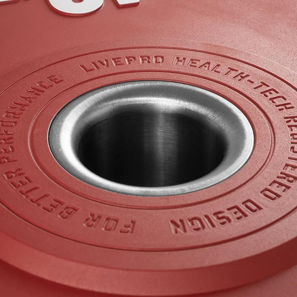 Livepro LP8332-25 25 Kg Renkli Kauçuk Bumper Plaka 2/5