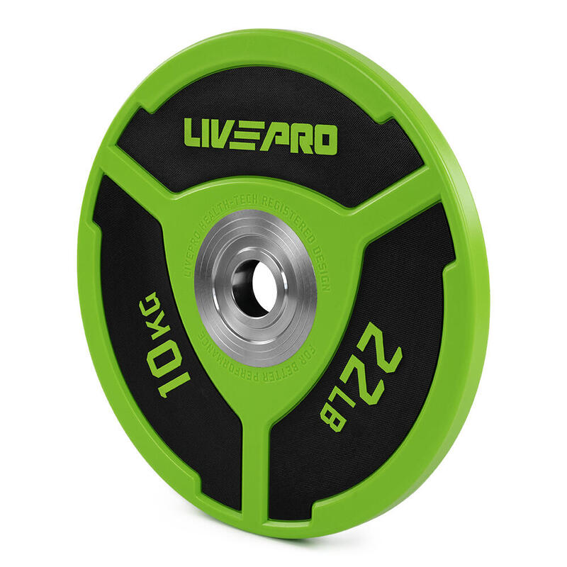 Livepro LP8027 10 Kg CPU Elite Bumper Plaka