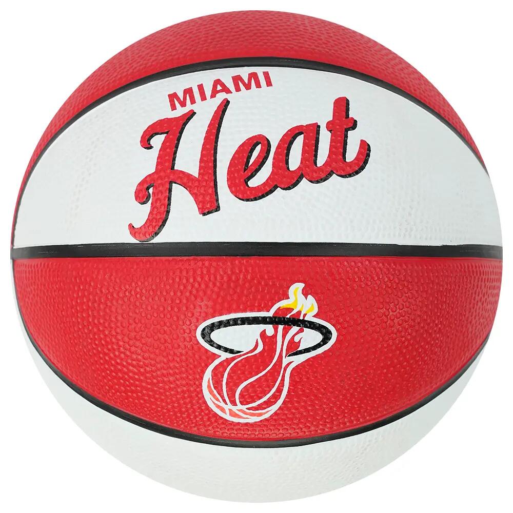 Wilson WTB3200XBMIA Miami Heat Retro 3 No Basketbol Topu 1/5