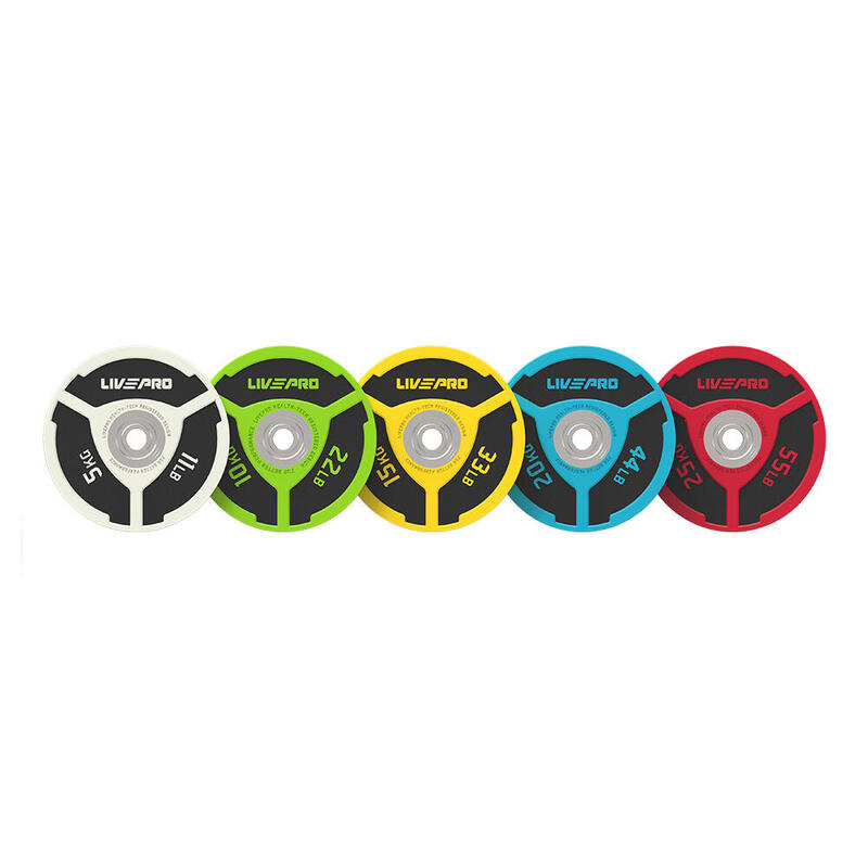 Livepro LP8027 10 Kg CPU Elite Bumper Plaka
