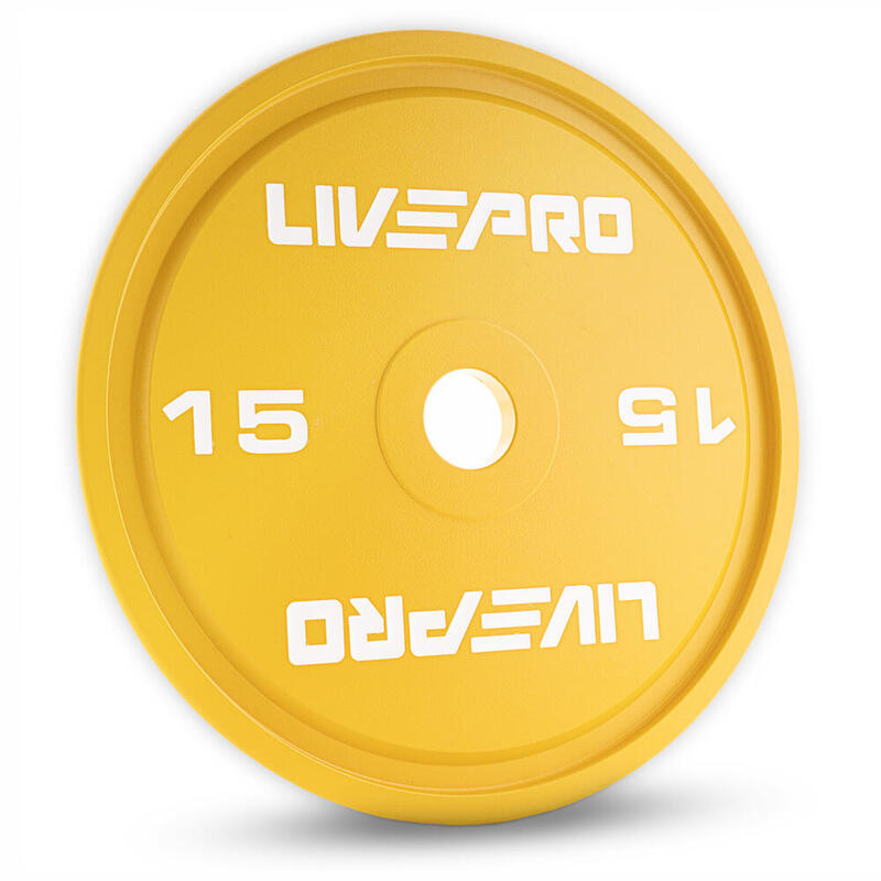 Livepro LP8334 15 Kg Powerlifting Yarışma Plaka