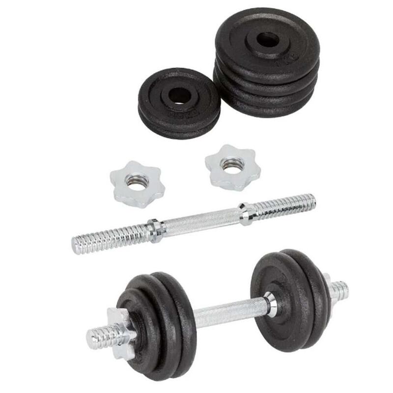 Liveup LS2311 20 Kg Ağırlık Dambıl Bar Plaka Seti