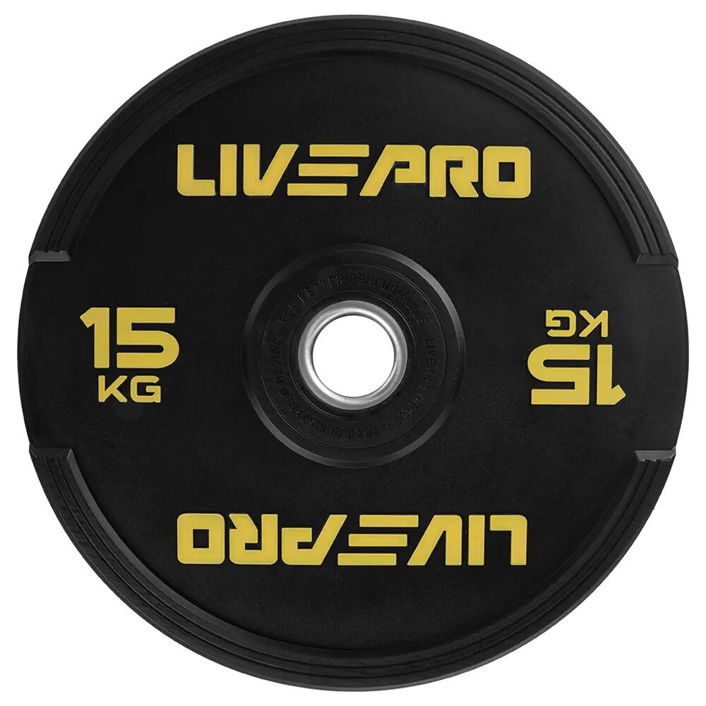 Livepro LP8331-15 15 Kg Kauçuk Bumper Plaka 1/5