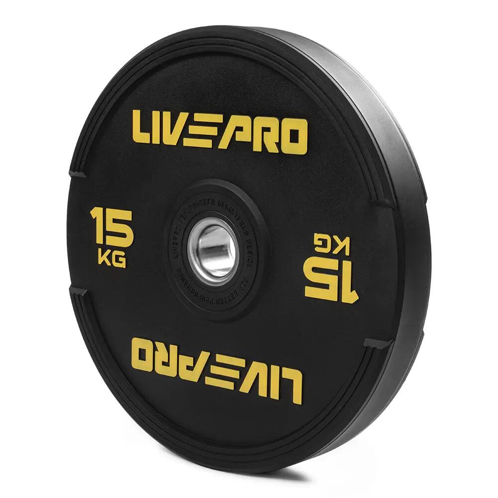 Livepro LP8331-15 15 Kg Kauçuk Bumper Plaka 3/5