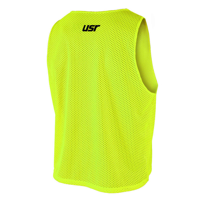 USR Antrenman Yeleği Fileli Sarı Küçük Boy - Bib 10 lu