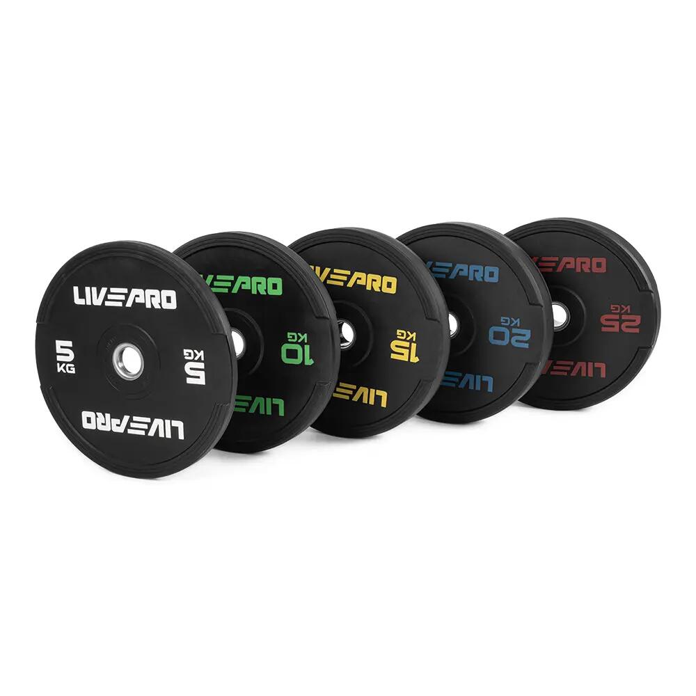 Livepro LP8331-25 25 Kg Kauçuk Bumper Plaka 5/5