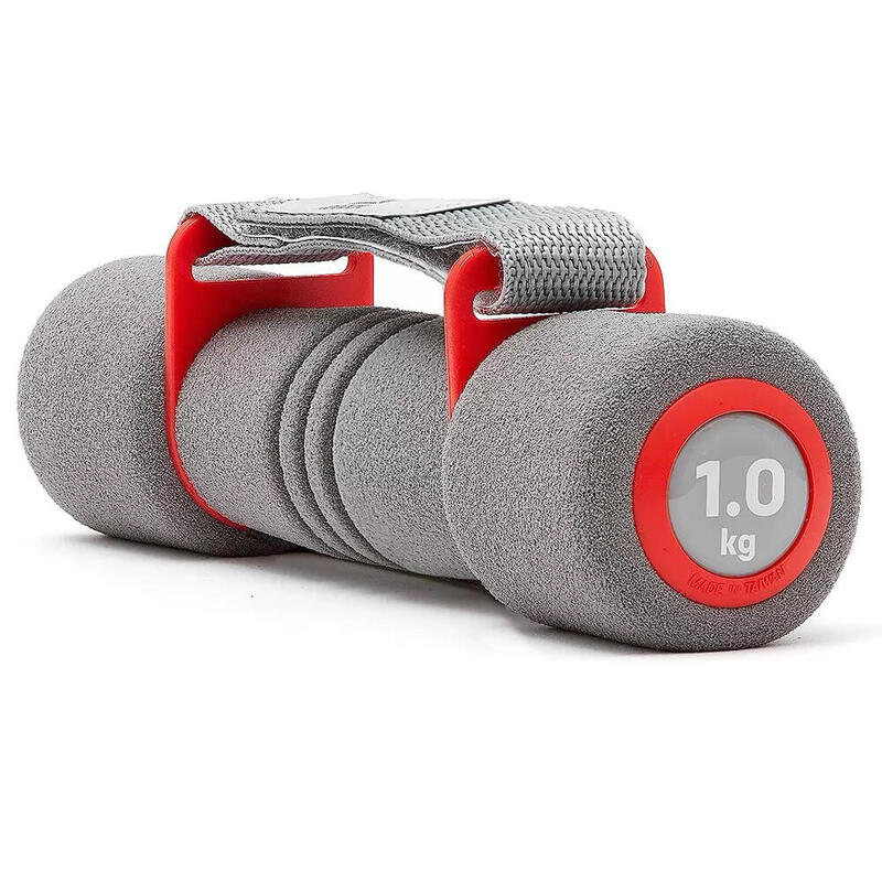 Reebok RAWT-11061RD 1 Kg Sünger Kaplamalı Dambıl